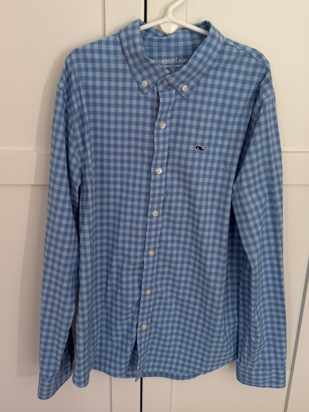Vineyard Vines Boys' Performance Button Down Shirt M